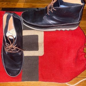 Clarks brown casual boots